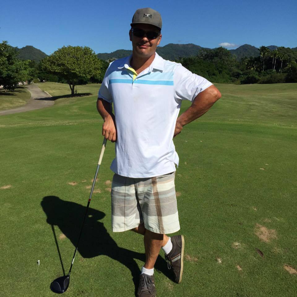 Jason Golfing