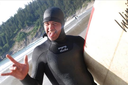 Jason Wet Suit Surfing